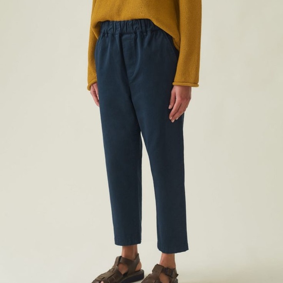 Toast Pants - TOAST UK Gabi Corduroy Trousers UK 12 Dark Green